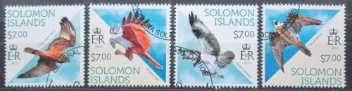 Poštovní známky Šalamounovy ostrovy 2013 Dravci Mi# 2162-65 Kat 9.50€