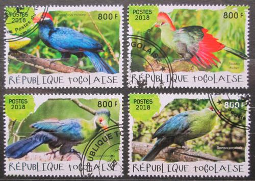 Poštovní známky Togo 2018 Turakové Mi# 9170-73 Kat 13€