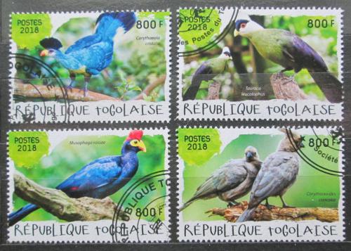 Poštovní známky Togo 2018 Turakové Mi# 9174-77 Kat 13€