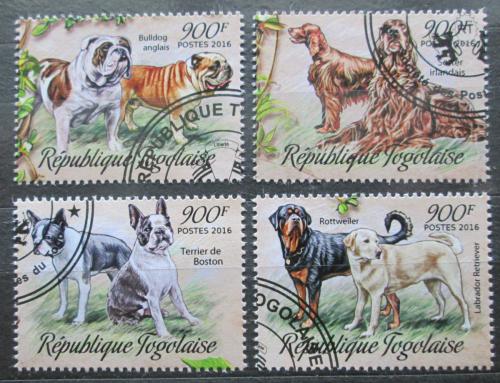 Poštovní známky Togo 2016 Psi Mi# 7439-42 Kat 14€
