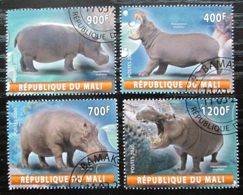 Poštovní známky Mali 2020 Hroši Mi# N/N