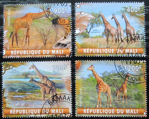 Poštovní známky Mali 2020 Žirafy Mi# N/N