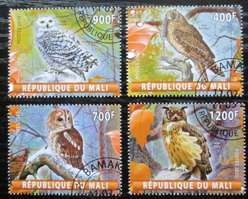 Poštovní známky Mali 2020 Sovy Mi# N/N