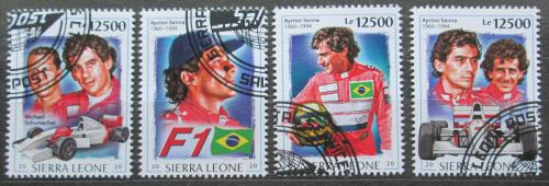Poštovní známky Sierra Leone 2020 Závodníci Formule 1 Mi# N/N
