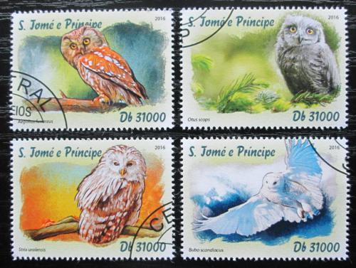 Poštovní známky Svatý Tomáš 2016 Evropské sovy Mi# 6736-39 Kat 12€ 