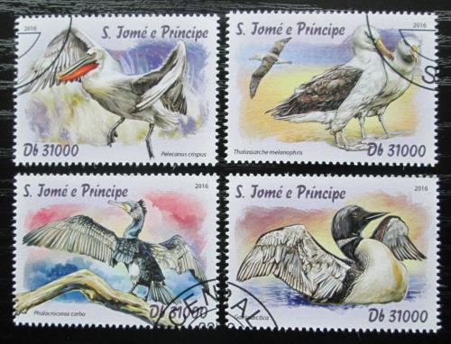 Poštovní známky Svatý Tomáš 2016 Afriètí ptáci Mi# 6721-24 Kat 12€