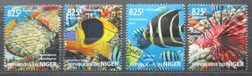 Poštovní známky Niger 2015 Ryby Mi# 3410-13 Kat 13€