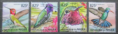 Poštovní známky Niger 2015 Kolibøíci Mi# 3435-38 Kat 13€
