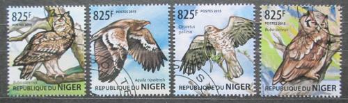 Poštovní známky Niger 2015 Dravci Mi# 3450-53 Kat 13€