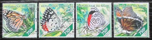Poštovní známky Niger 2014 Motýli Mi# 2775-78 Kat 12€
