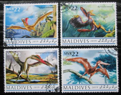 Poštovní známky Maledivy 2020 Dinosauøi Mi# 8779-82 Kat 11€
