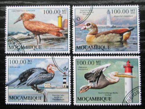 Poštovní známky Mosambik 2016 Vodní ptáci Mi# 8914-17 Kat 22€