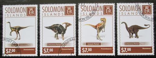Poštovní známky Šalamounovy ostrovy 2014 Dinosauøi Mi# 2817-20 Kat 9.50€