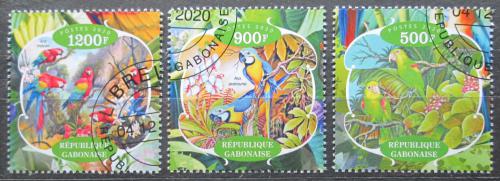 Poštovní známky Gabon 2020 Papoušci Mi# N/N