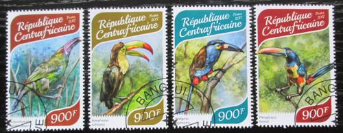 Poštovní známky SAR 2017 Tukani Mi# 7485-88 Kat 16€