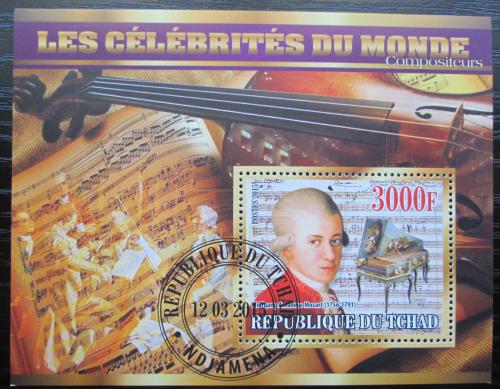 Poštovní známka Èad 2015 Wolfgang Amadeus Mozart Mi# N/N