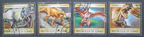 Poštovní známky Guinea 2016 Dinosauøi Mi# 11796-99 Kat 16€