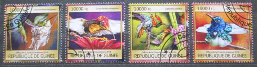 Poštovní známky Guinea 2016 Kolibøíci Mi# 11821-24 Kat 16€