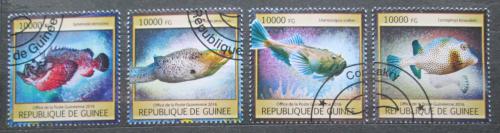 Poštovní známky Guinea 2016 Ryby Mi# 11791-94 Kat 16€