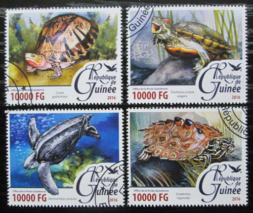 Poštovní známky Guinea 2016 Želvy Mi# 11666-69 Kat 16€