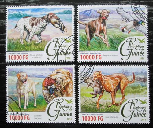Poštovní známky Guinea 2016 Psi Mi# 11676-79 Kat 16€