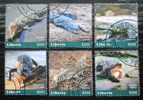 Poštovní známky Libérie 2020 Krokodýli Mi# N/N