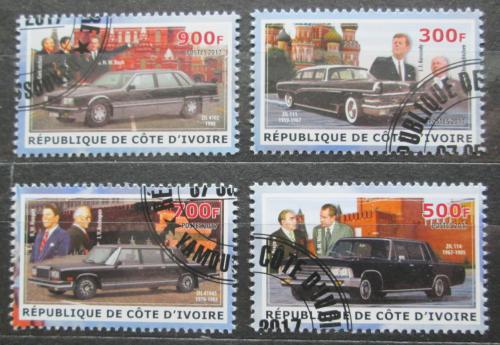 Poštovní známky Pobøeží Slonoviny 2017 Sovìtská prezidentská auta Mi# N/N
