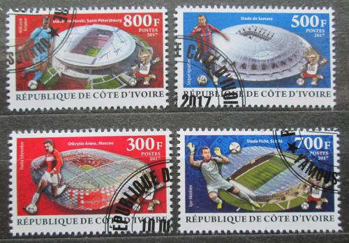 Poštovní známky Pobøeží Slonoviny 2017 MS ve fotbale Mi# N/N