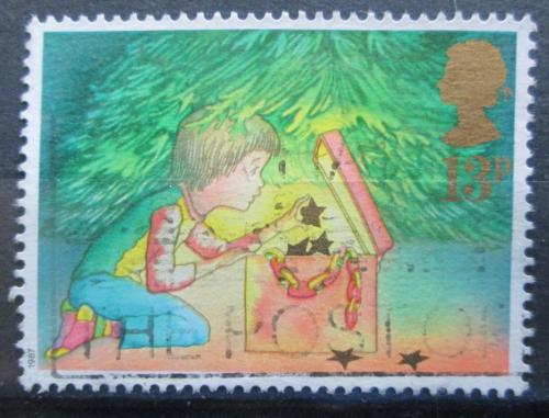 Poštovní známka Velká Británie 1987 Vánoce Mi# 1126