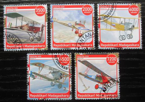 Poštovní známky Madagaskar 2020 Váleèná letadla Mi# N/N