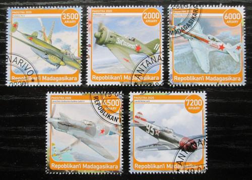Poštovní známky Madagaskar 2020 Váleèná letadla Mi# N/N