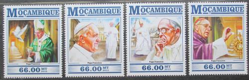Poštovní známky Mosambik 2015 Papež František Mi# 8119-22 Kat 15€