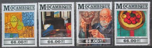 Potovn znmky Mosambik 2015 Umn, Henri Matisse Mi# 8219-22 Kat 15 - zvtit obrzek