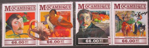 Poštovní známky Mosambik 2015 Umìní, Paul Gauguin Mi# 8209-12 Kat 15€