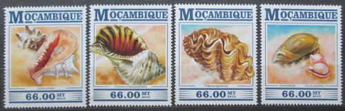 Poštovní známky Mosambik 2015 Mušle Mi# 7999-8002 Kat 15€