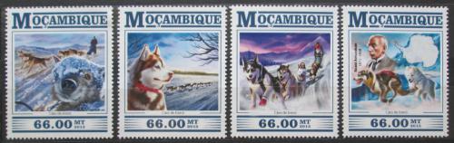 Poštovní známky Mosambik 2015 Tažní psi Mi# N/N Kat 15€