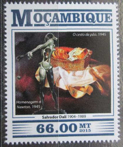 Poštovní známka Mosambik 2015 Umìní, Salvador Dalí Mi# 8230