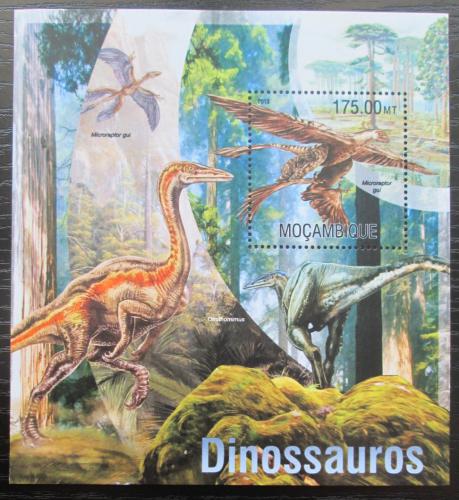 Poštovní známka Mosambik 2013 Dinosauøi Mi# Block 772 Kat 10€