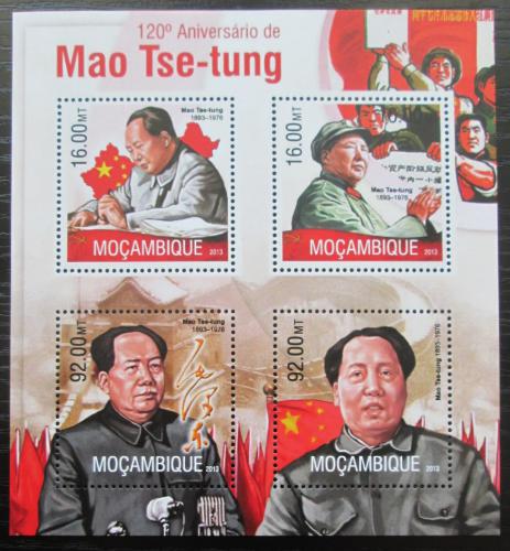 Poštovní známky Mosambik 2013 Prezident Mao Ce-tung Mi# 6732-35 Kat 13€