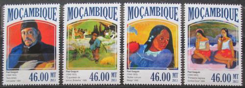 Poštovní známky Mosambik 2013 Umìní, Paul Gauguin Mi# 7017-20 Kat 11€