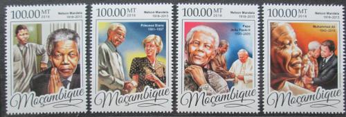 Poštovní známky Mosambik 2016 Nelson Mandela Mi# 8689-92 Kat 22€