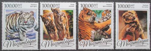 Poštovní známky Mosambik 2016 Tygøi Mi# 8784-87 Kat 22€
