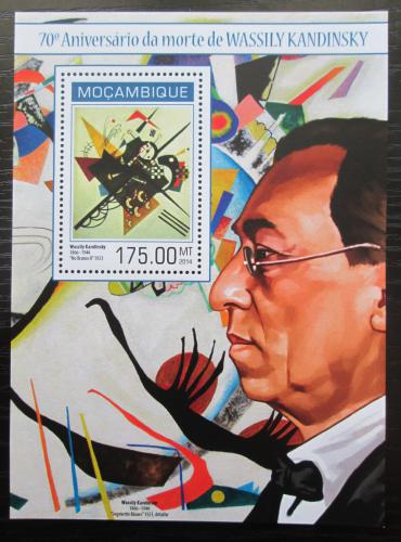 Poštovní známka Mosambik 2014 Umìní, Vasilij Kandinskij Mi# Block 871 Kat 10€ 