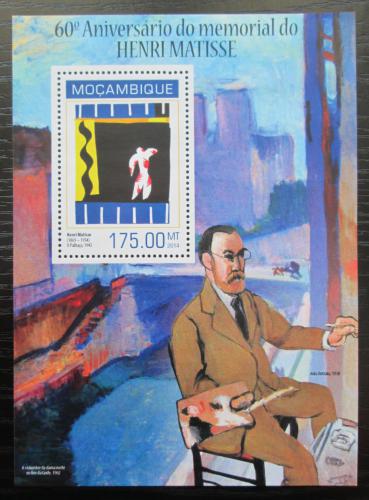 Poštovní známka Mosambik 2014 Umìní, Henri Matisse Mi# Block 873 Kat 10€