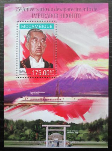 Poštovní známka Mosambik 2014 Císaø Hirohito Mi# Block 880 Kat 10€