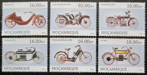 Poštovní známky Mosambik 2013 Motocykly Mi# Mi# 6462-67 Kat 10€