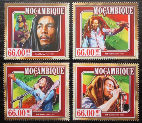 Potovn znmky Mosambik 2015 Bob Marley Mi# 7805-08 Kat 15 - zvtit obrzek