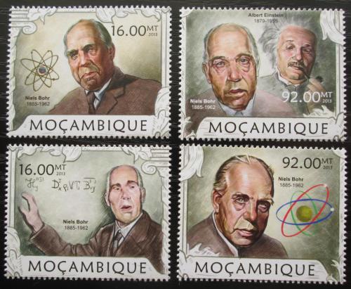 Poštovní známky Mosambik 2013 Niels Bohr, fyzik Mi# 6399-6402 Kat 13€
