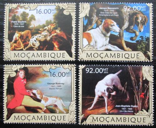 Poštovní známky Mosambik 2013 Umìní, lov Mi# 6299-6302 Kat 13€