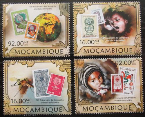 Poštovní známky Mosambik 2013 Boj proti malárii Mi# 6414-17 Kat 13€